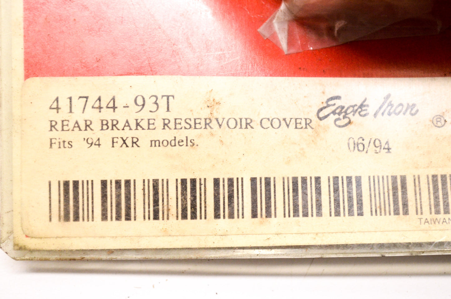 New Eagle Iron Rear Brake Reservoir Cover FXR 94 NOS