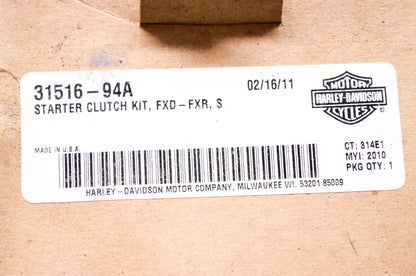 OEM Harley-Davidson 31516-94A Starter Clutch Assembly NOS