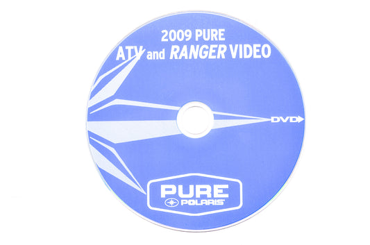 OEM Polaris 2009 Pure ATV and Ranger Video DVD NOS