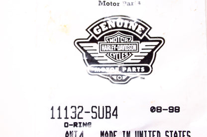 New OEM Harley Davidson O-Ring Qty 4 NOS