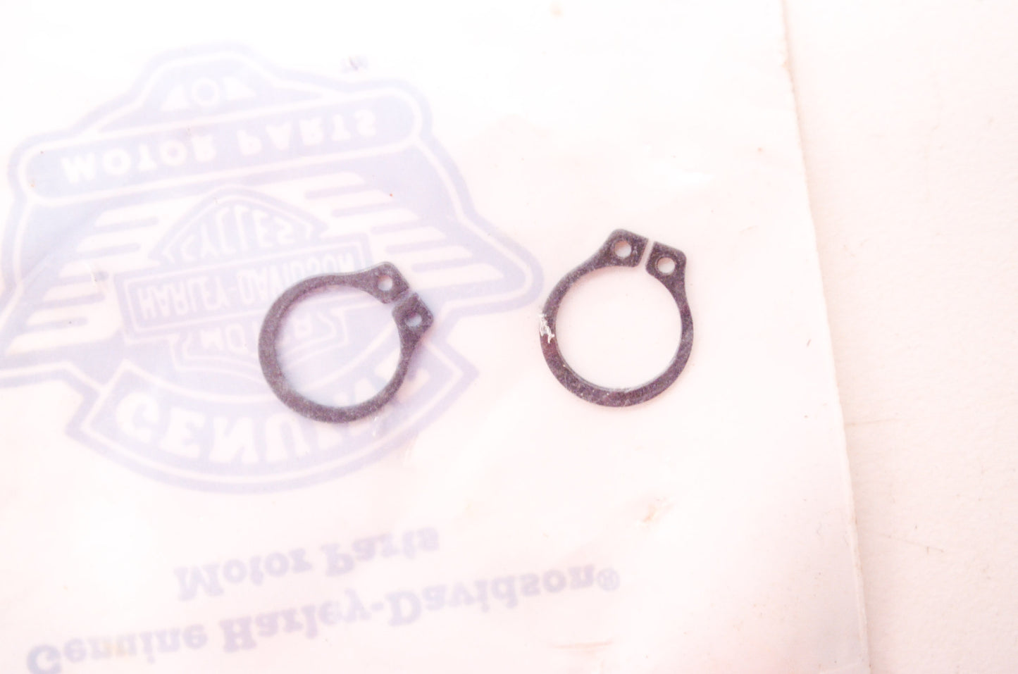 New OEM Harley Davidson Retaining Ring Qty 2 NOS