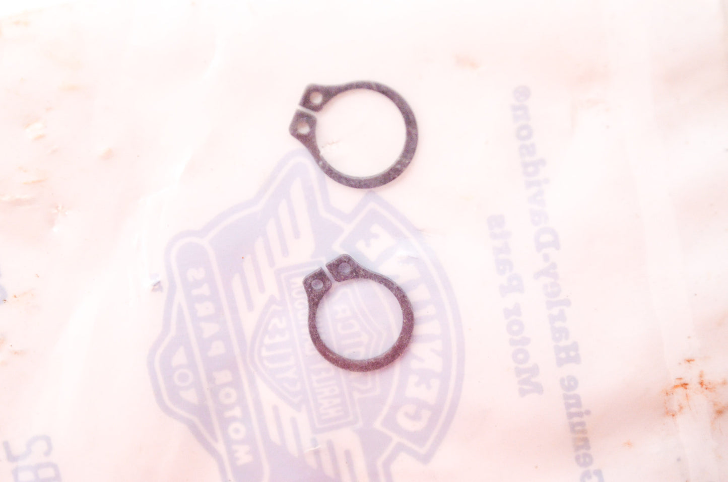 New OEM Harley Davidson Retaining Ring Qty 2 NOS