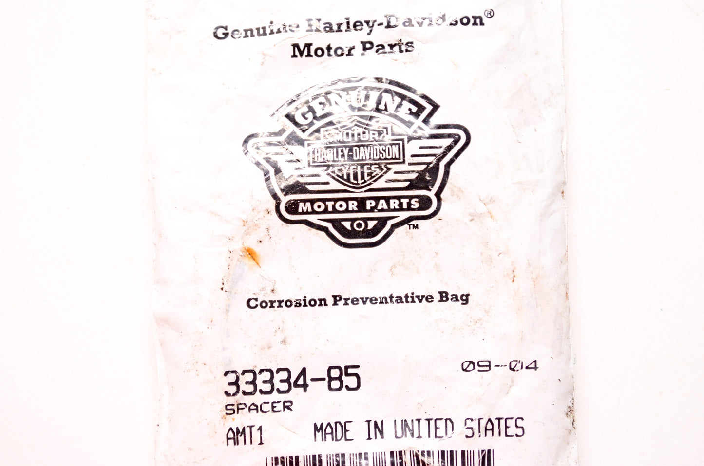 OEM Harley-Davidson 33334-85 Spacer NOS