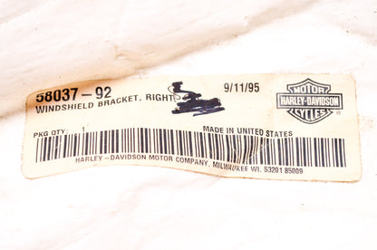 Right Windshield Bracket NOS