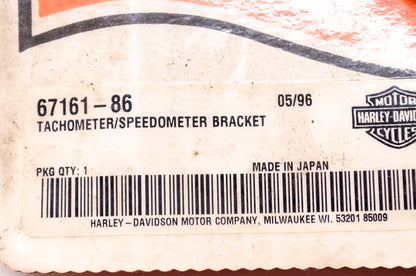 OEM Harley-Davidson 67161-86 Tachometer/Speedometer Bracket NOS