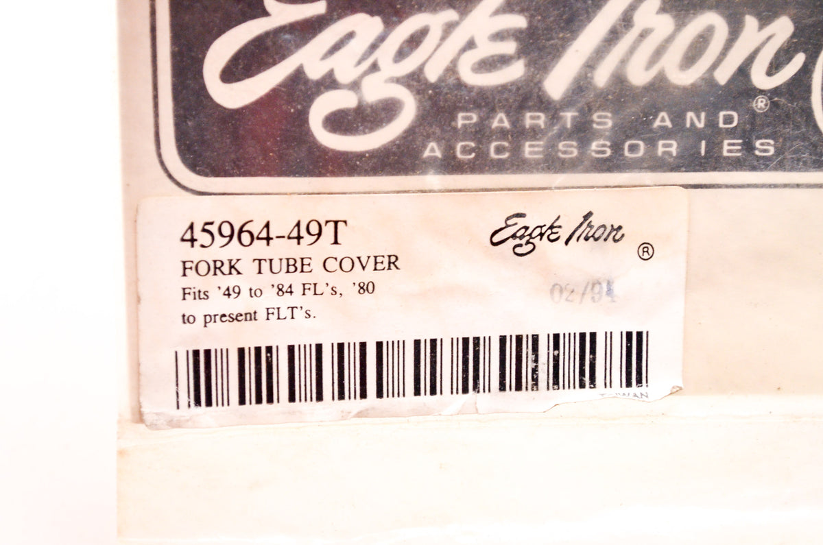 Eagle Iron 45964-49T Fork Tube Cover FL '49-84 FLT 80+ NOS