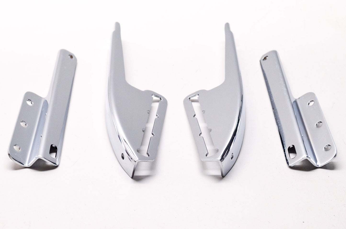 Chrome Windshield Bracket Kit FX Pre 85 & 72-87 w/ 35mm Forks NOS