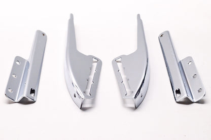 Chrome Windshield Bracket Kit FX Pre 85 & 72-87 w/ 35mm Forks NOS