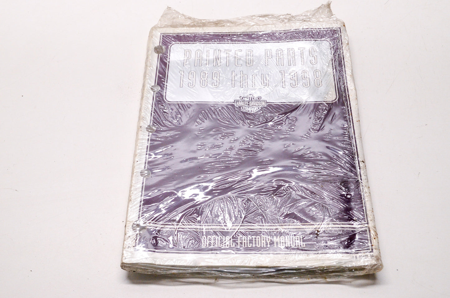OEM Harley-Davidson 99489-98 Offical Factory Manual Painted Parts 89-98 NOS