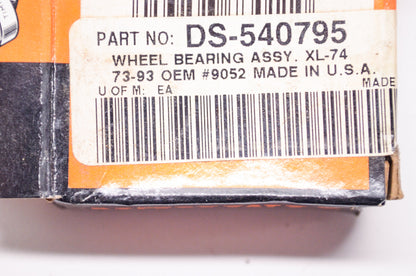 Timken DS-540795, LM11949, LM11910 Wheel Bearing Assembly Harley Davidson XL NOS