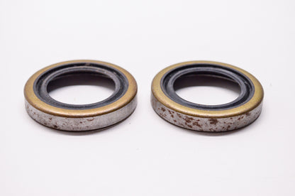 Oil Seal Wheel Hub & Rear Fork Steel Single Lip .305' W Qty 2 NOS