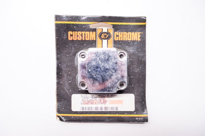 New Custom Chrome Chromed Blank H/Bar Switch Housing Harley Davidson NOS