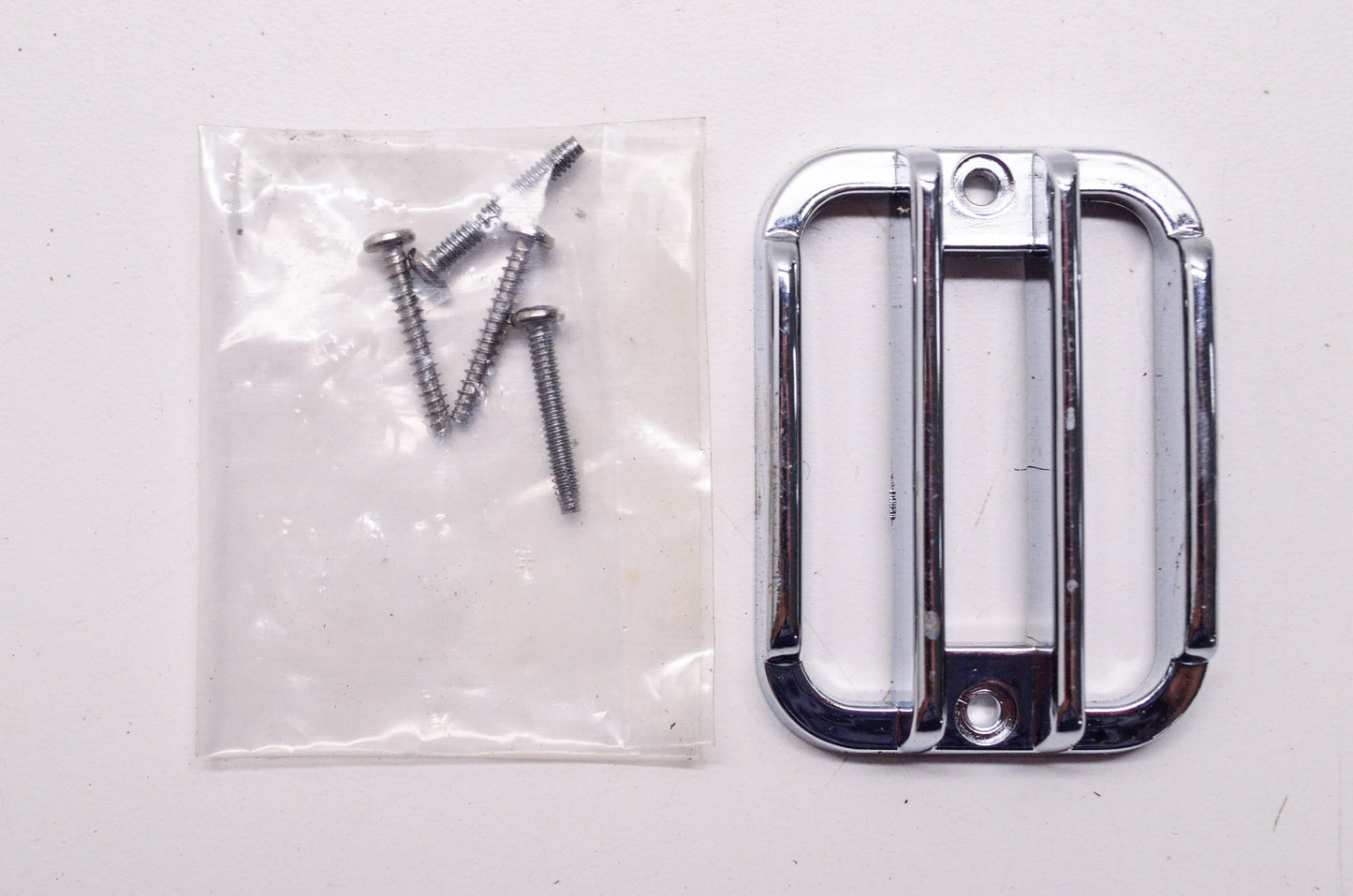 New Drag Specialties Chrome Lens Grill Baron Light Kit NOS