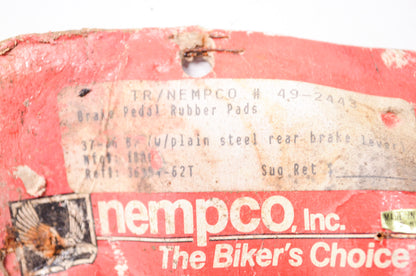 New Nempco Rubber Brake Pedal Pad Harley Davidson NOS
