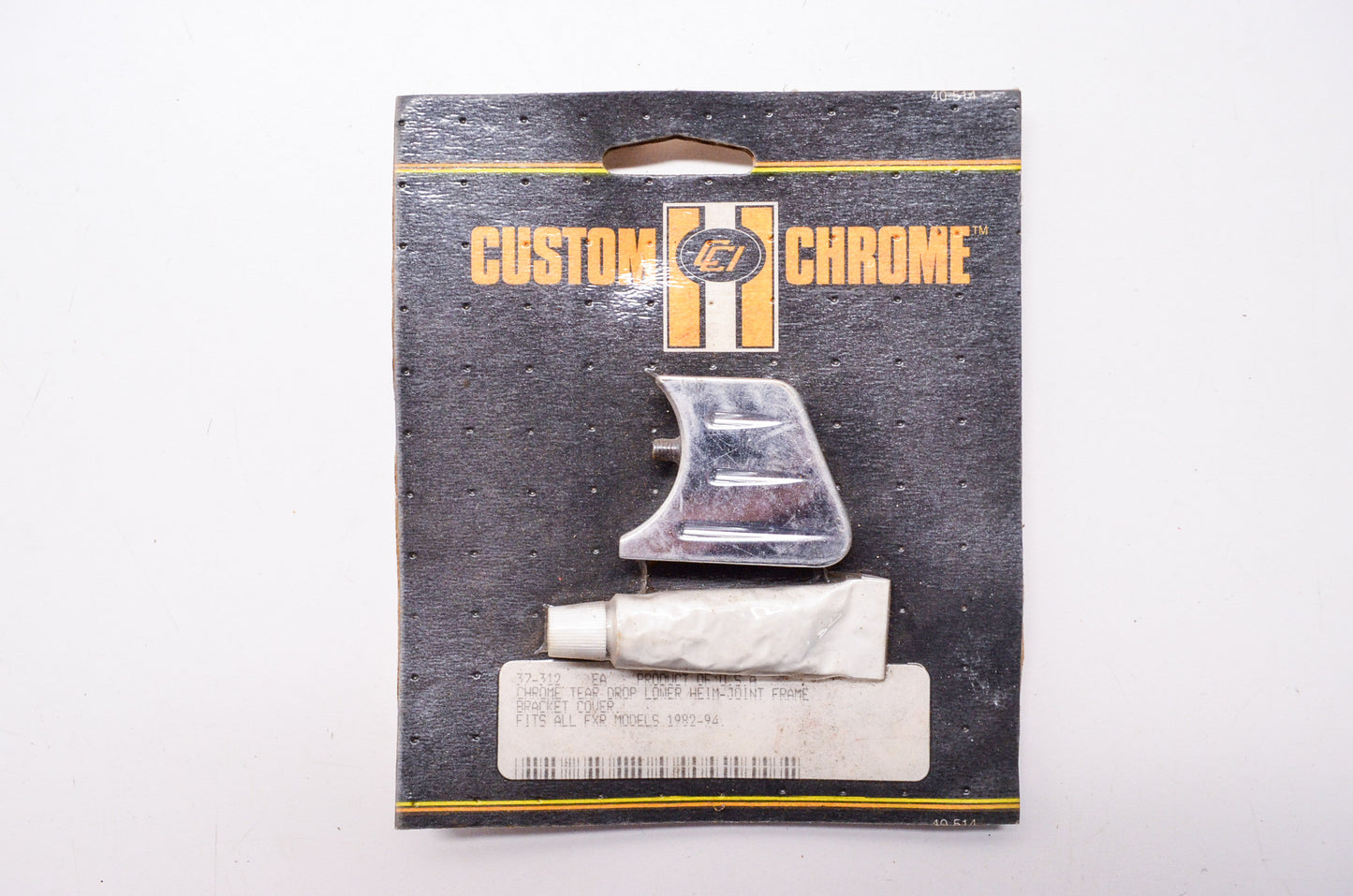New Custom Chrome Tear Drop Heim-Joint Frame Bracket Cover Kit 82-94 Harley FXR