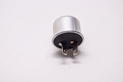 New V-Twin Round 12V Flasher NOS