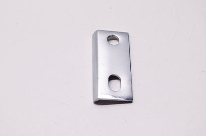 V-Twin 23-0027 Chrome Front & Rear Brake Line Tee Bracket NOS