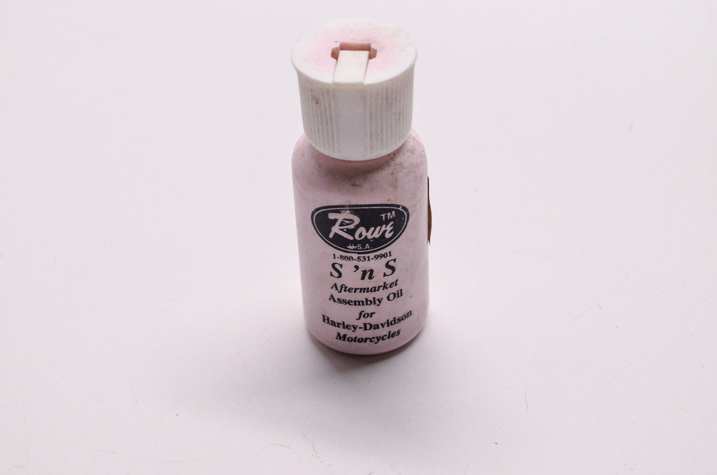 New Rowe Assembly Oil for Harley Davidson Motorcycles 1 oz NOS