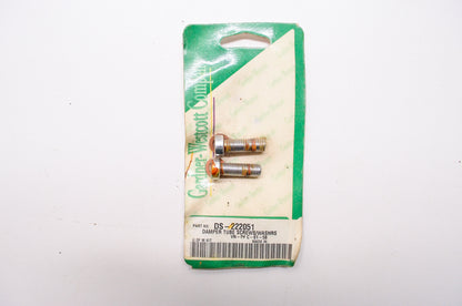 Damper Tube Screw w/ Washer Qty 2 NOS
