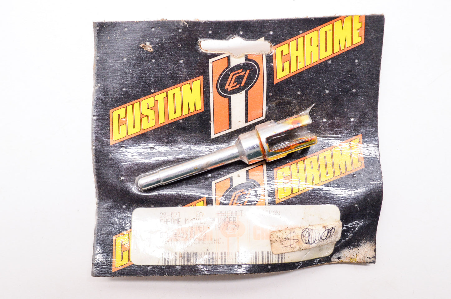 New Custom Chrome Master Cylinder Plunger Harley Davidson NOS