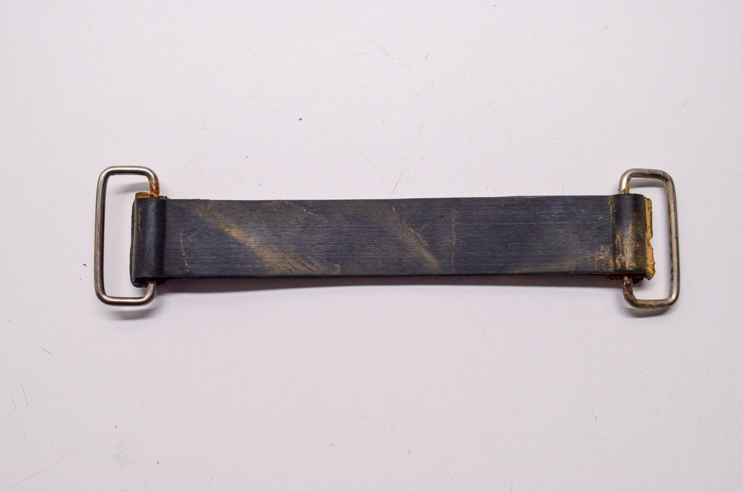 New Custom Chrome Rubber Battery Hold Down Strap Harley Davidson NOS