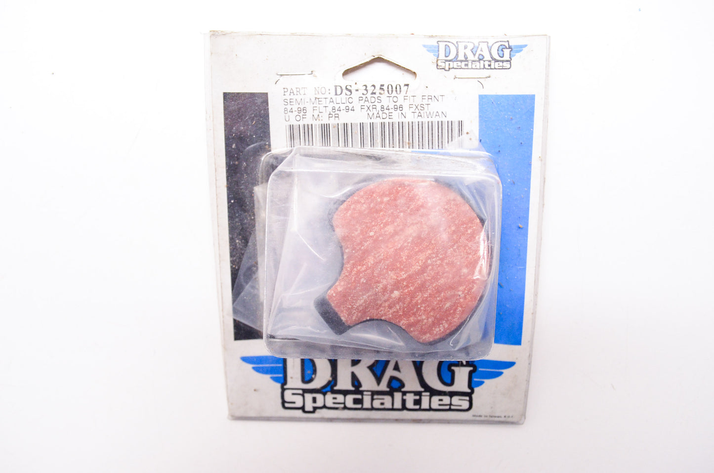 New Drag Specialties Front Semi Metallic Brake Pad Harley Davidson Qty 2 NOS