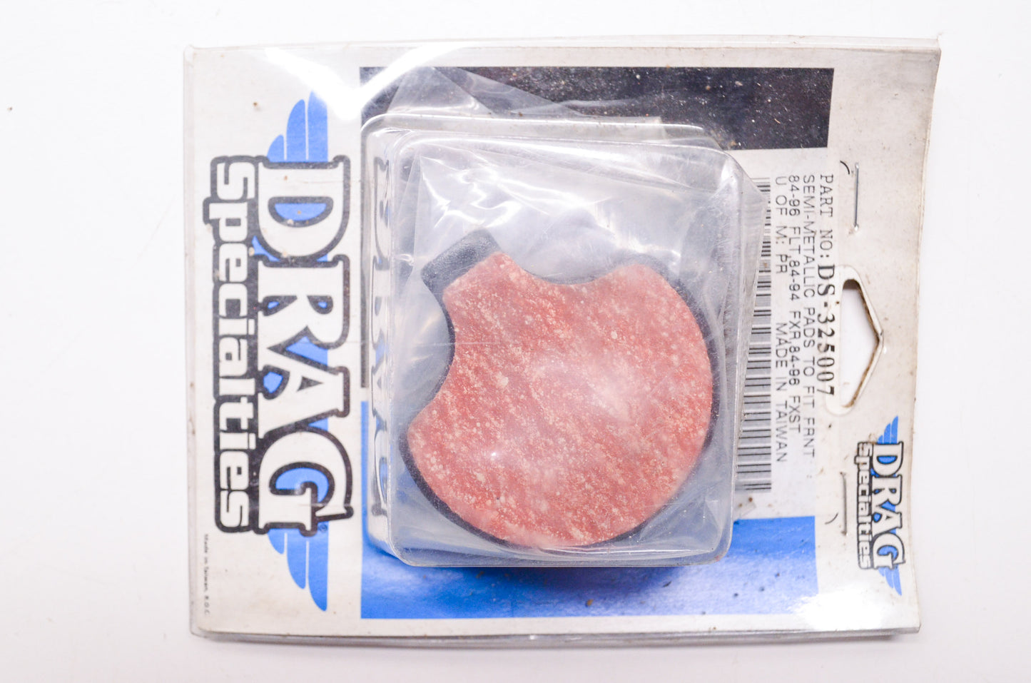 New Drag Specialties Front Semi Metallic Brake Pad Harley Davidson Qty 2 NOS