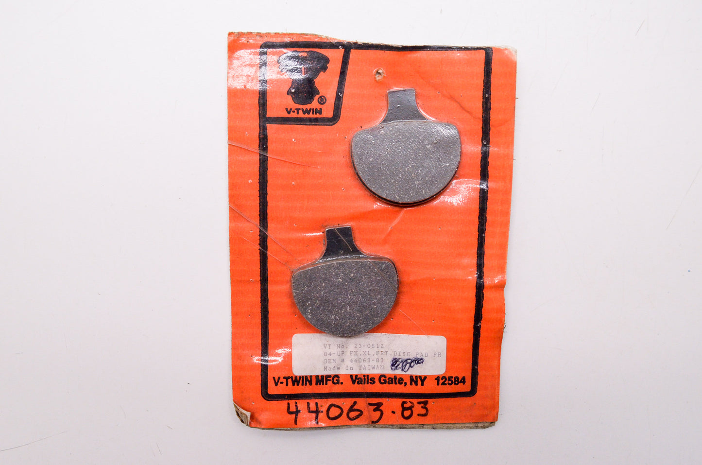 New V-Twin Front Disc Brake Pad Harley Davidson FX XL FRT Qty 2 NOS