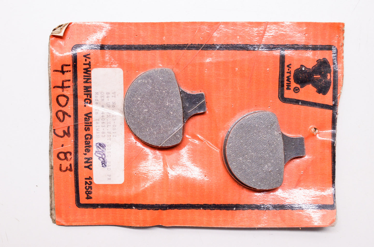 New V-Twin Front Disc Brake Pad Harley Davidson FX XL FRT Qty 2 NOS