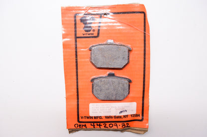 New V-Twin Rear Disc Brake Pad Harley Davidson Qty 2 NOS