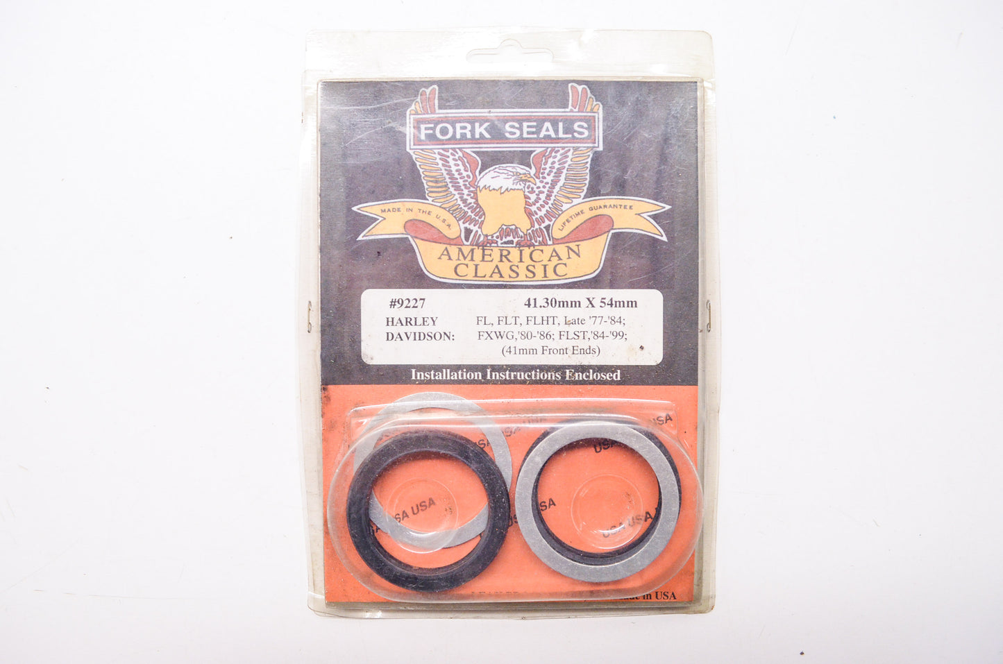 New American Classic Fork Seal Kit 41.3 mm x 54 mm Harley Davidson FL FLT NOS
