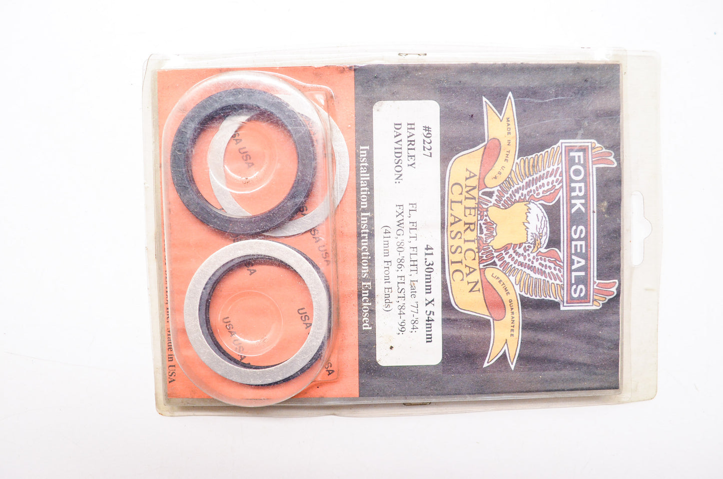 New American Classic Fork Seal Kit 41.3 mm x 54 mm Harley Davidson FL FLT NOS