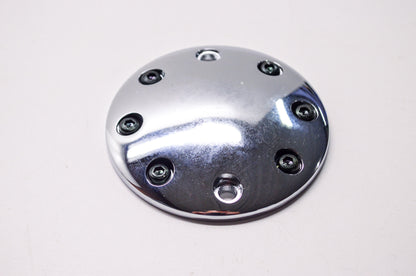 V-Twin 42-0035 Chrome Domed Ignition System Cover Harley Davidson NOS
