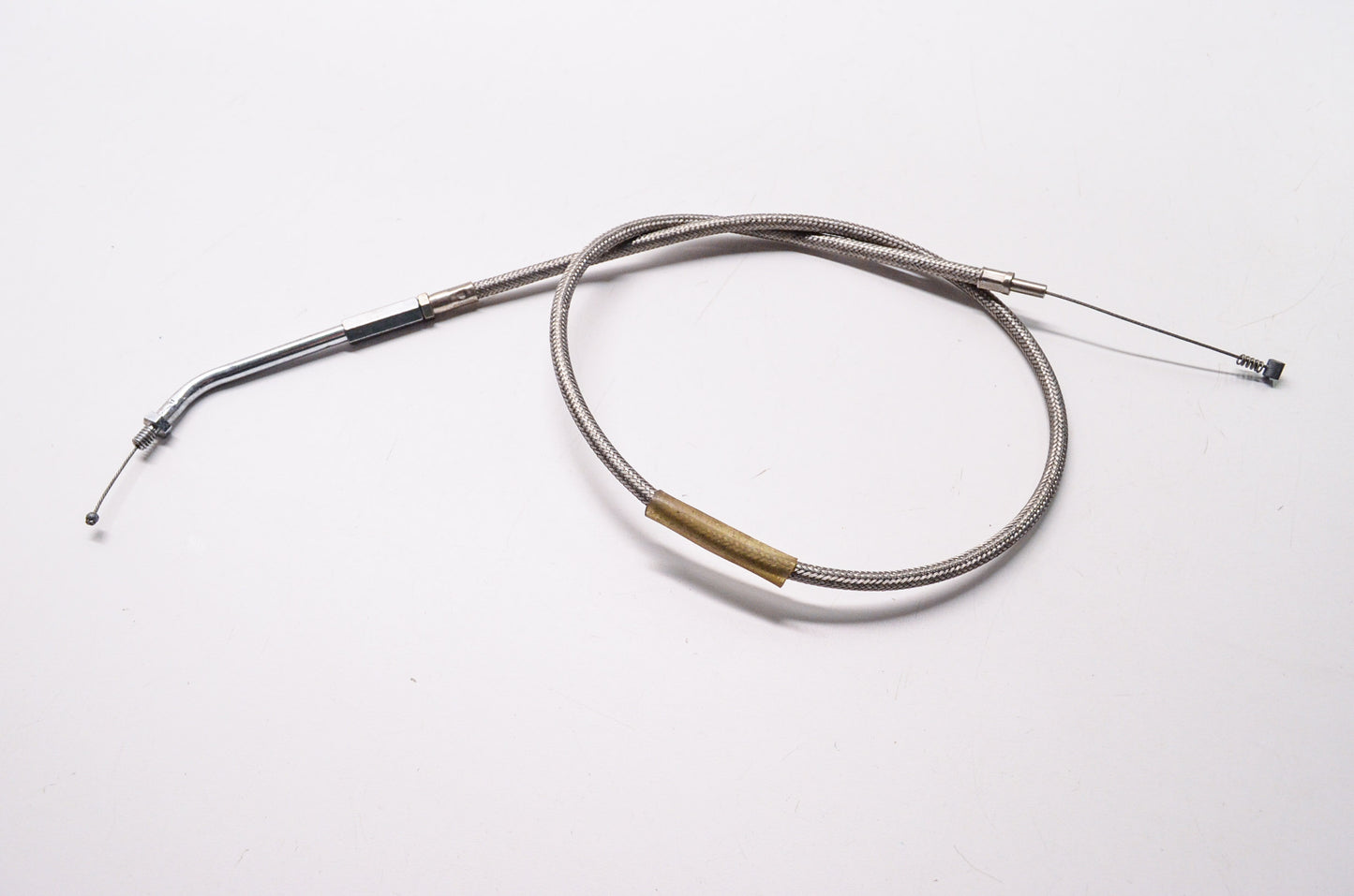 New Aftermarket Braided Motorcycle Control Cable NOS