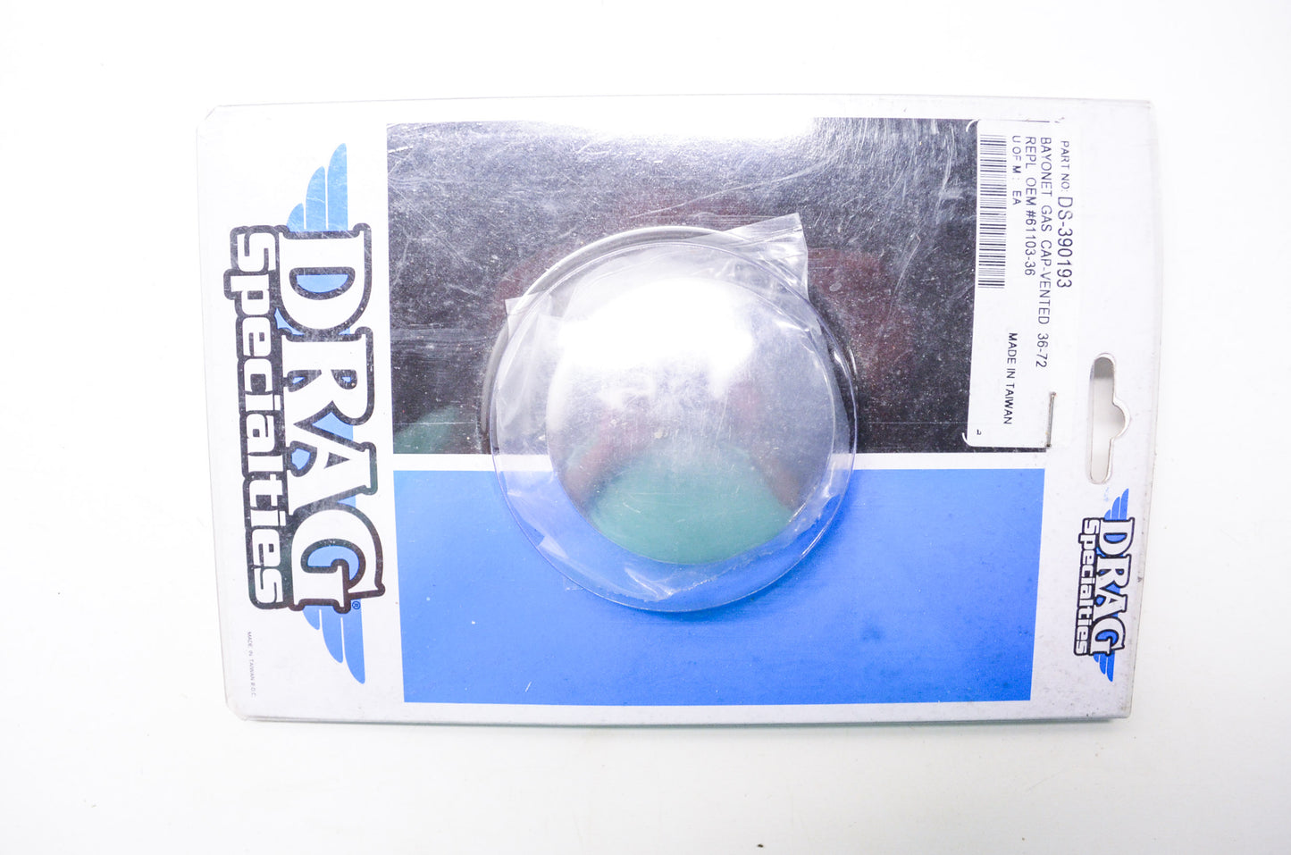 New Drag Specialties Bayonet Vented Gas Cap Harley Davidson NOS