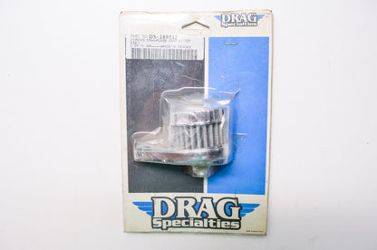 New Drag Specialties Chrome Crankcase Vent Filter Assembly Harley Davidson NOS