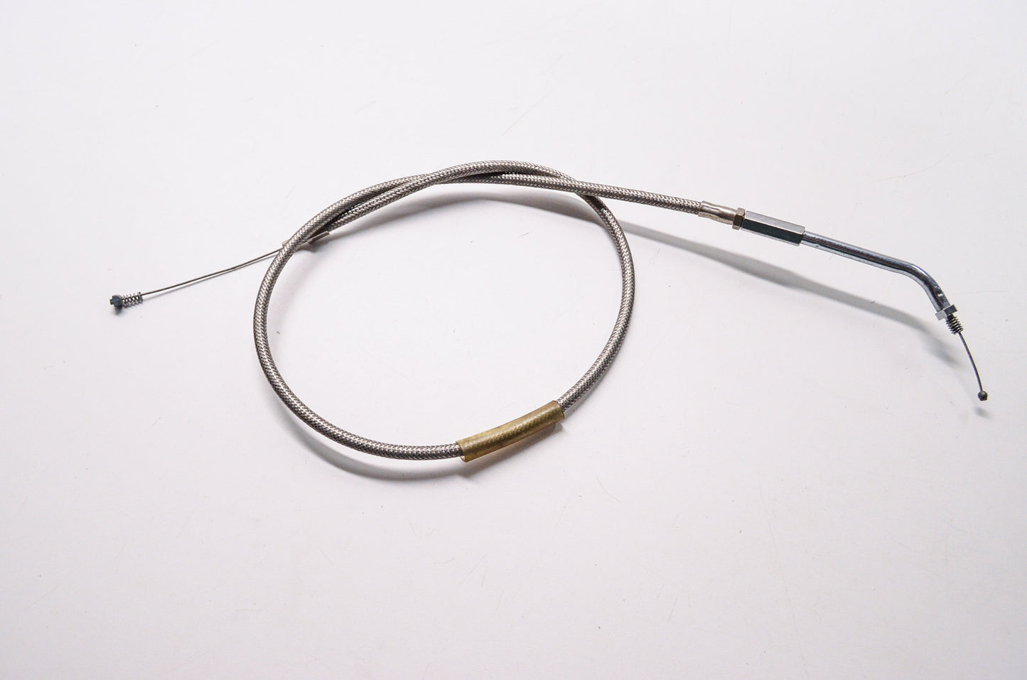 New Aftermarket Braided Motorcycle Control Cable NOS