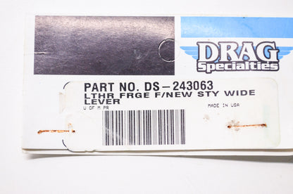 Fringed Leather Wide Lever Cover Kit Harley Davidson NOS