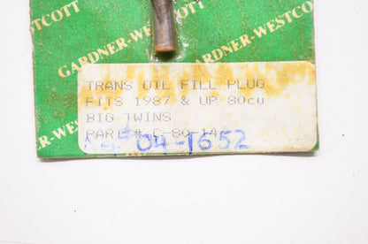 Transmission Oil Fill Plug Big Twin NOS