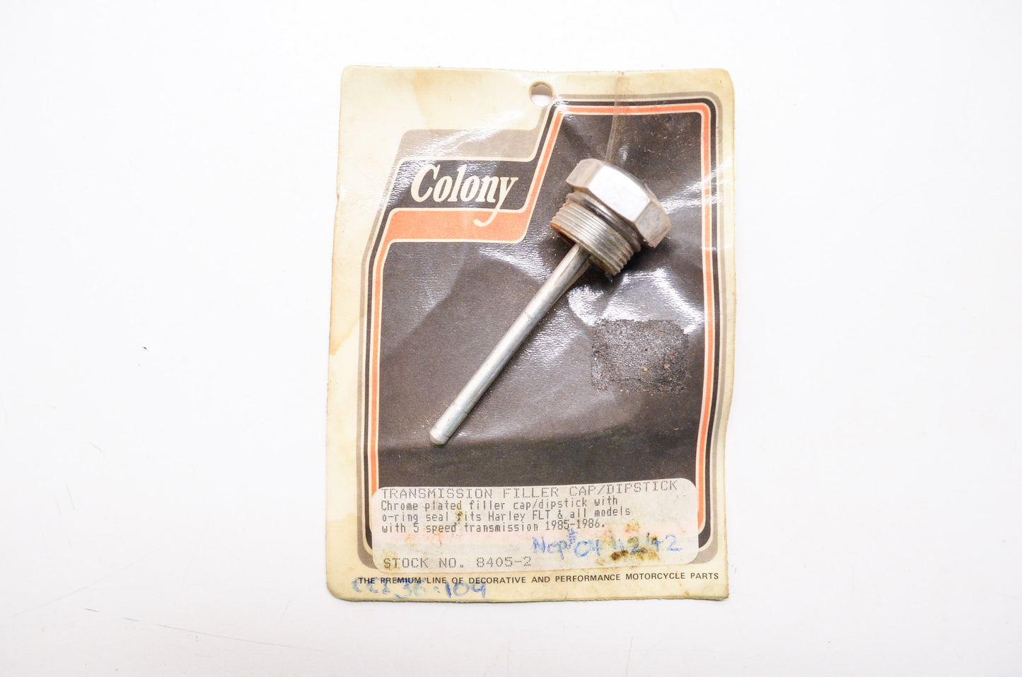 Transmission Filler Cap Dipstick w/ O-Ring Harley Davidson FLT NOS