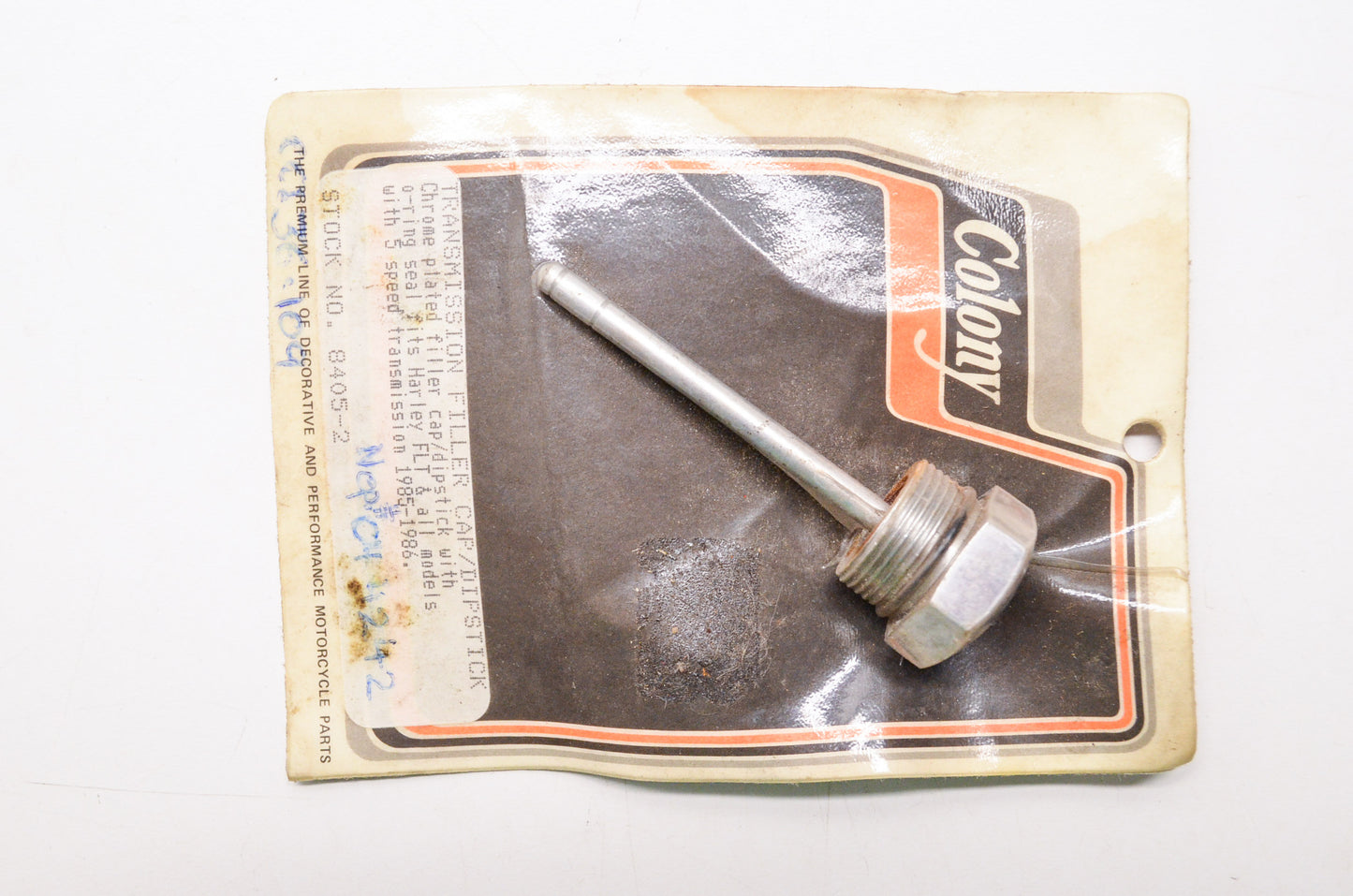 Transmission Filler Cap Dipstick w/ O-Ring Harley Davidson FLT NOS