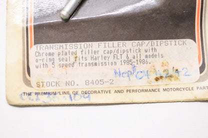 Transmission Filler Cap Dipstick w/ O-Ring Harley Davidson FLT NOS