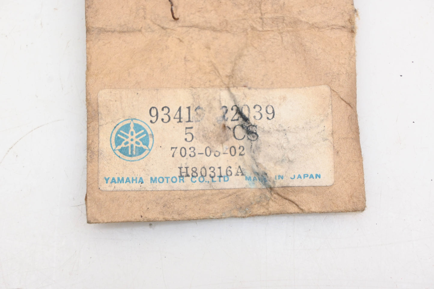New OEM Yamaha 93410-22039-00 Circlips Qty 5 NOS