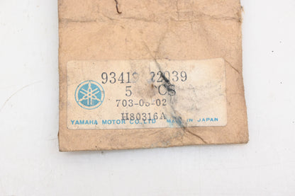 New OEM Yamaha 93410-22039-00 Circlips Qty 5 NOS