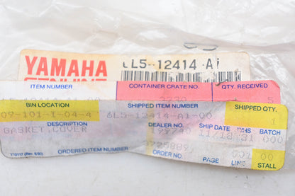 New OEM Yamaha 6L5-12414-A1-00 Crankcase Cover Gasket NOS