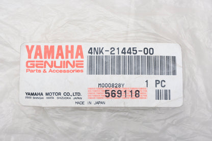 New OEM Yamaha 4NK-21445-00-00 Black Left Muffler Stay Bracket NOS
