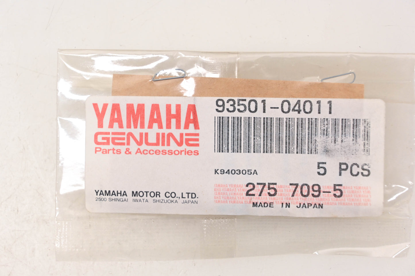 New OEM Yamaha 93501-04011-00 Detent Balls Qty 5 NOS