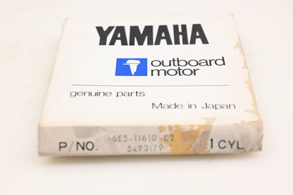 New OEM Yamaha 6E5-11610-02-00 Piston Ring Kit NOS