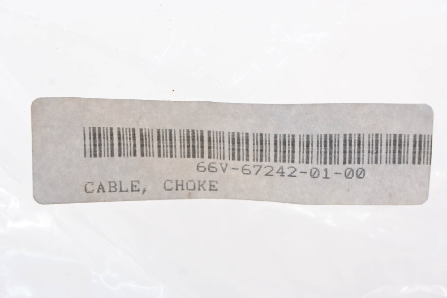 New OEM Yamaha 66V-67242-01-00 Choke Cable Assembly NOS