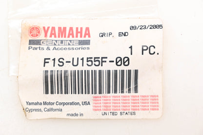 New OEM Yamaha F1S-U155F-00-00 Handlebar Grip End Cap NOS